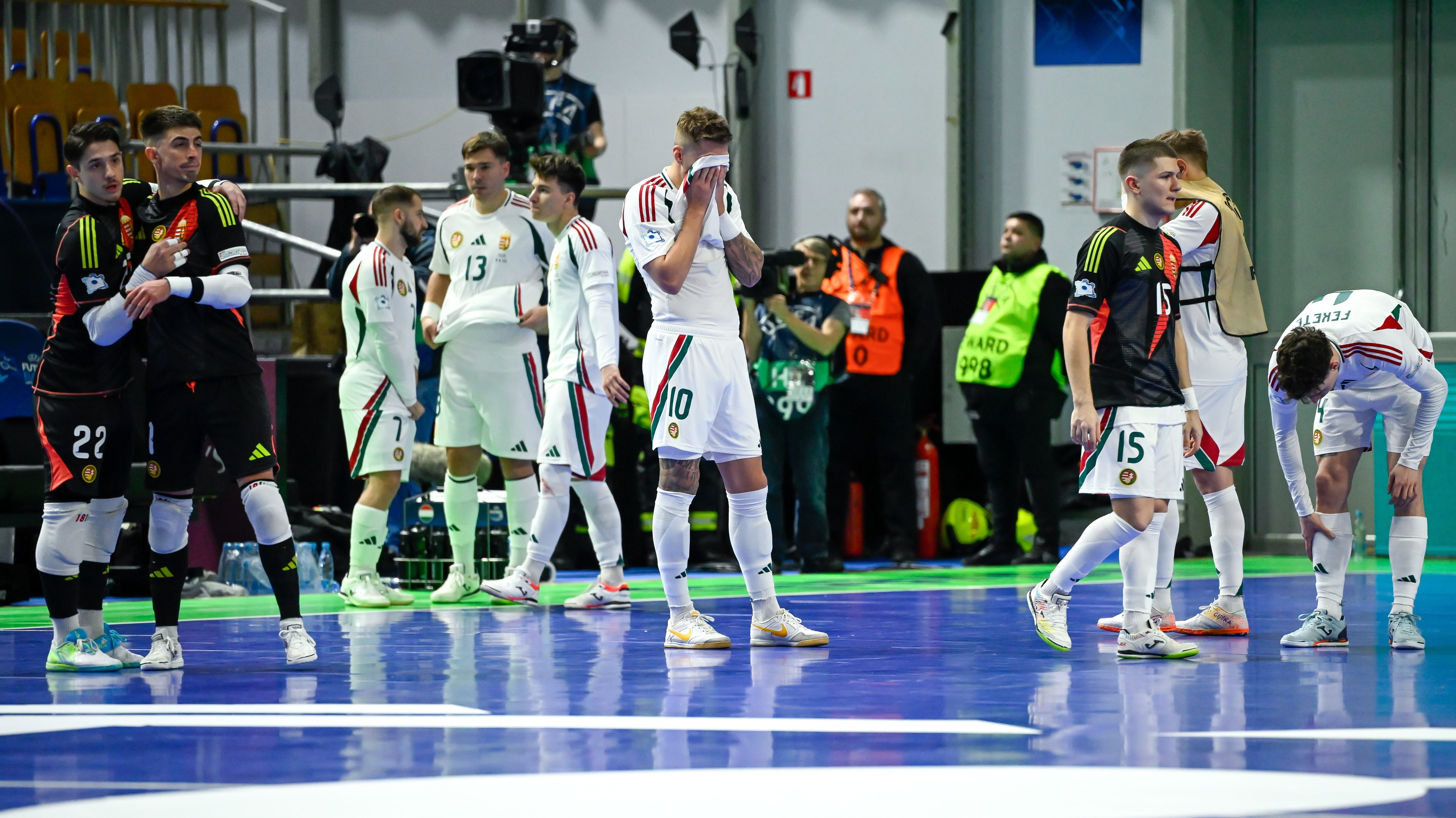 A magyar futsalválogatott.