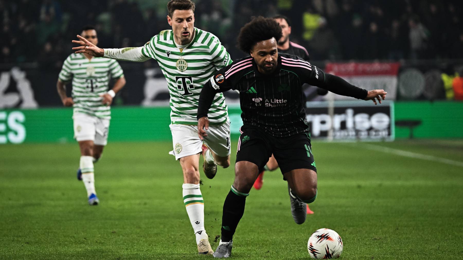 Zachariassen és Palmer-Brown csatája Ferencváros - Panathinaikosz